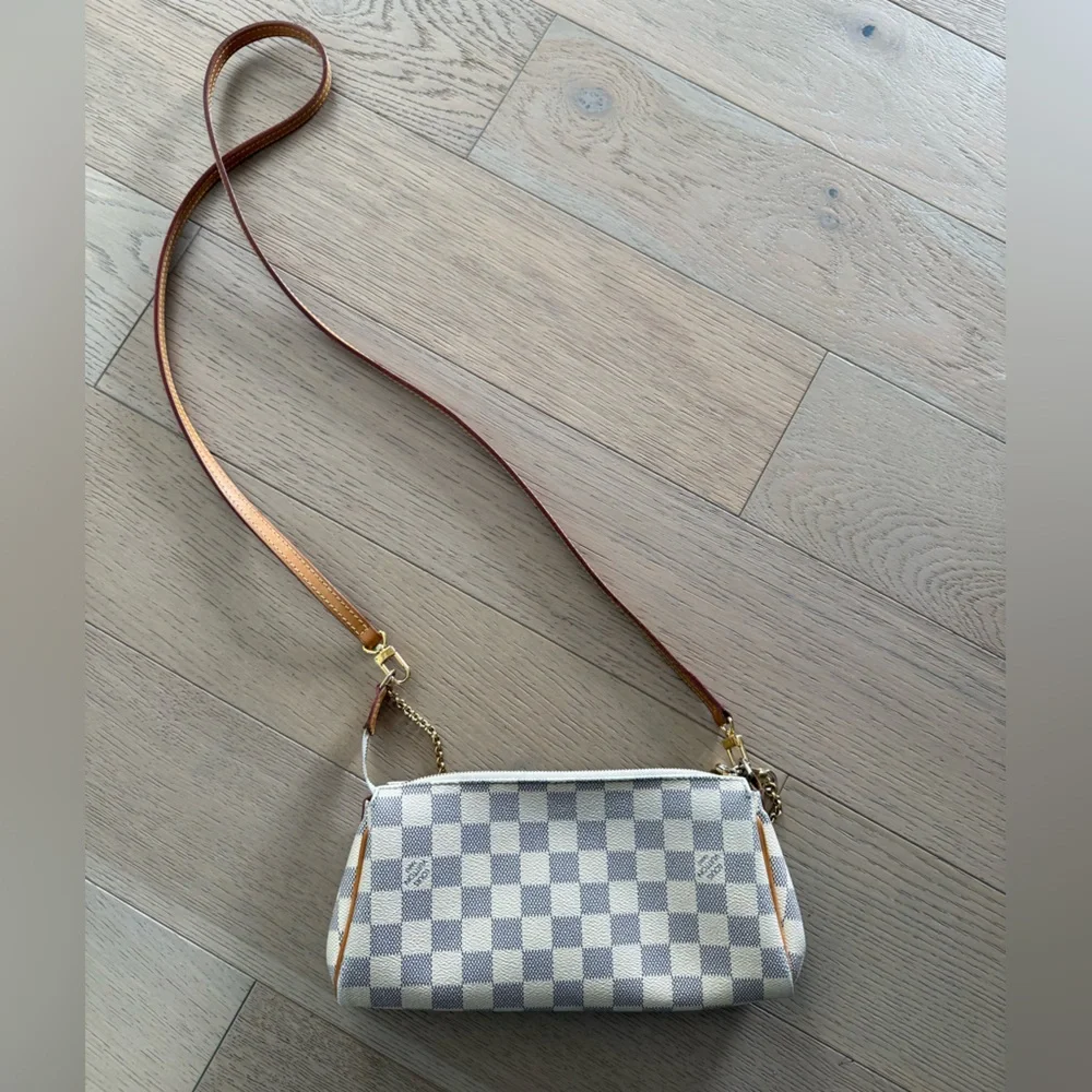 EVA Clutch - Louis Vuitton - Damier Azur Eva Clutch & Zippy Wallet - Picture 5 of 16